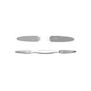 Converse Nasal Rasp double-ended Down-cutting Fine & Coarse ends
