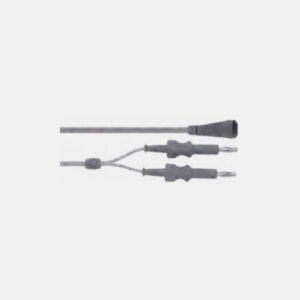 Silicone Bipolar Cable – 10 ft, USA 2-Pin/4 mm