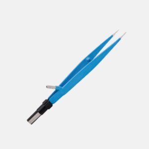 Straight Irrigation Bipolar Forceps – 16 cm, 1 mm Tip