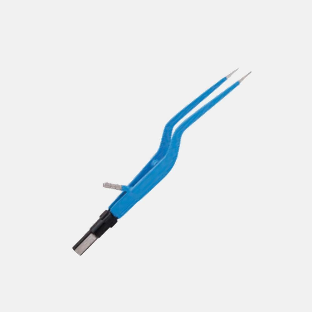 Bayonet Irrigation Bipolar Forceps – 16 cm, 1 mm Tip