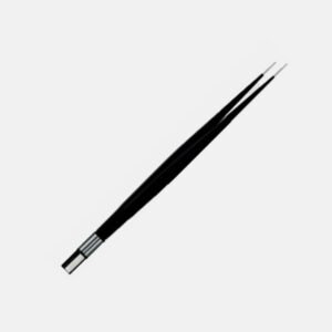 Straight Non-Stick Bipolar Forceps – 18 cm, 1 mm Tip