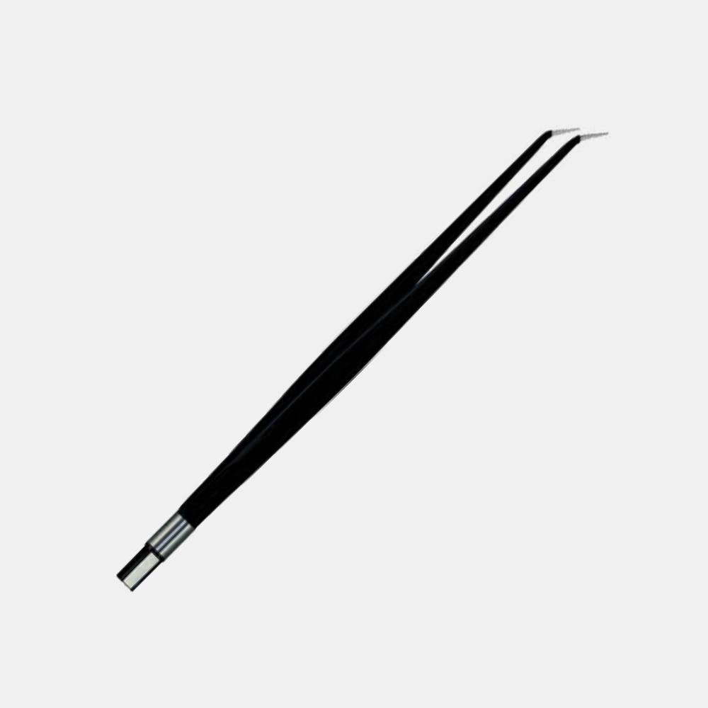 Straight Angled-Down Non-Stick Forceps – 20 cm, 1 mm Tip