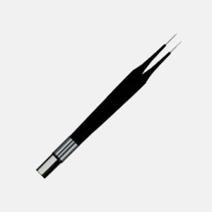 Jeweler No. 4 Non-Stick Bipolar Forceps – 11.5 cm – 0.5 mm Tip