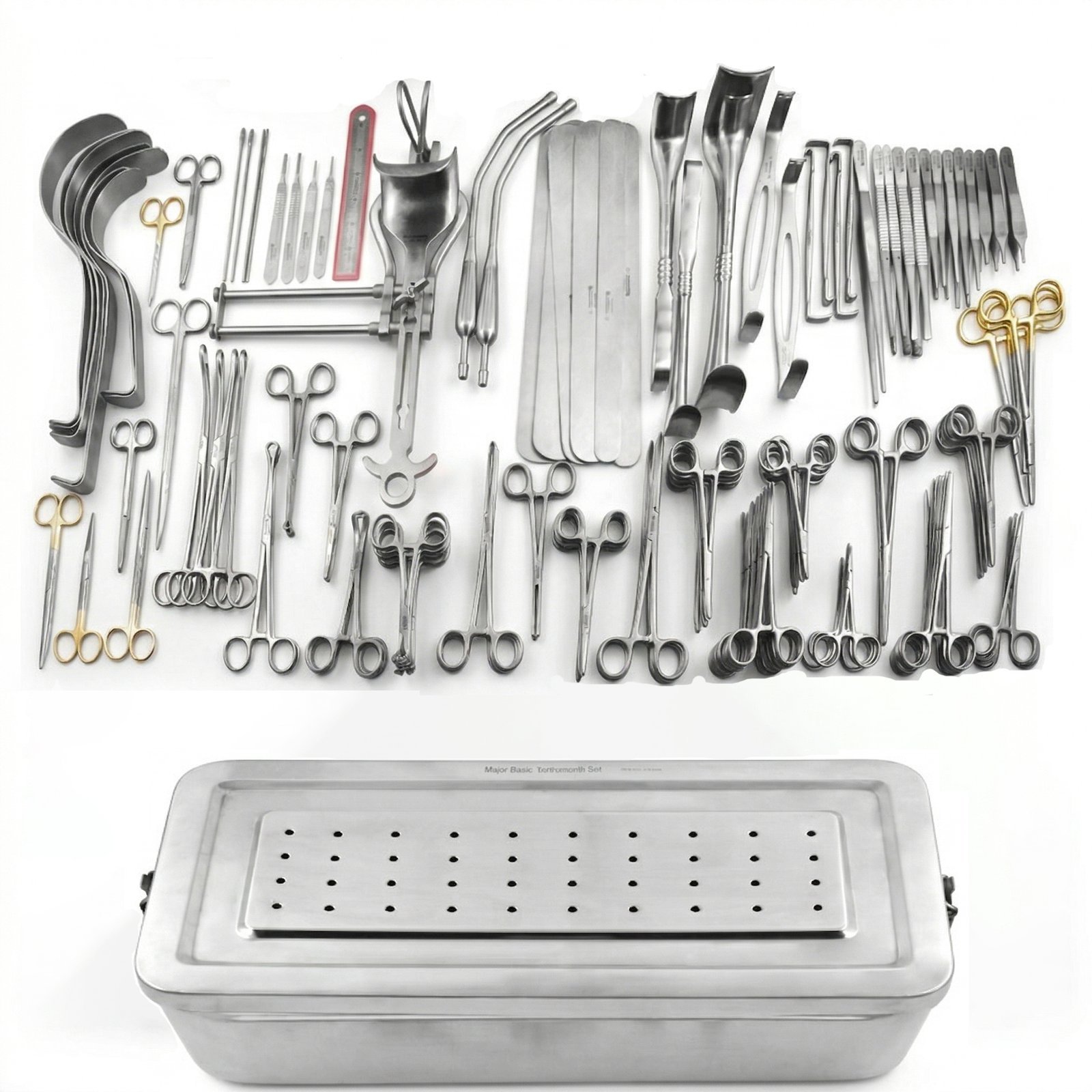 Major General Surgery Instruments Set