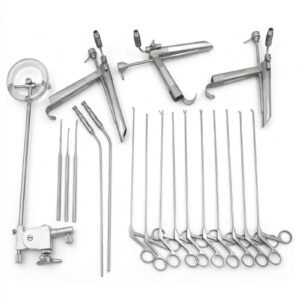 Micro Laryngeal Surgery Instruments Set - Direct Laryngoscopy