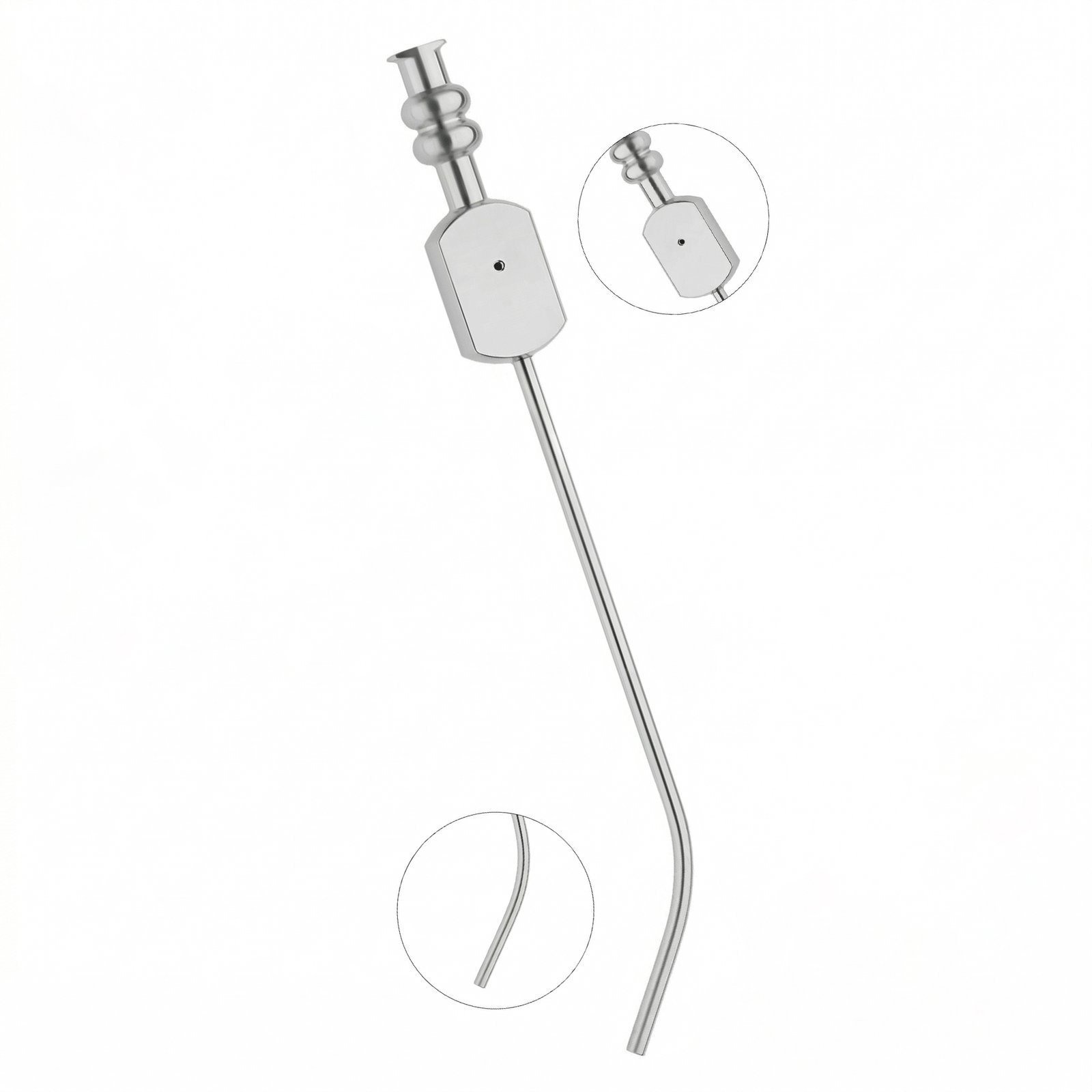 Zollner Suction Tube – Angled