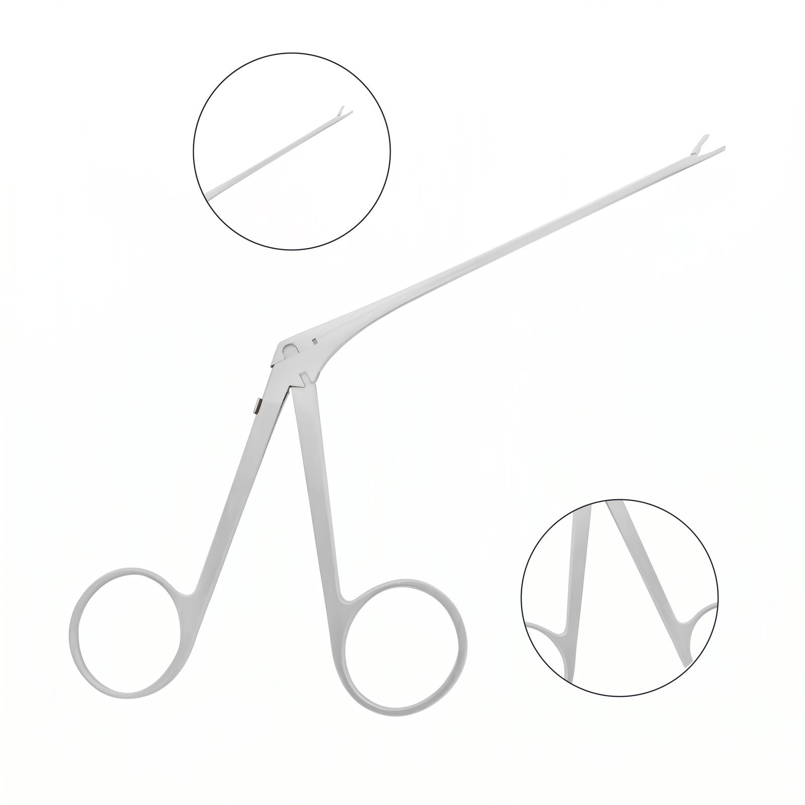 Micro Ear Forceps – Oval Cups, 8 cm