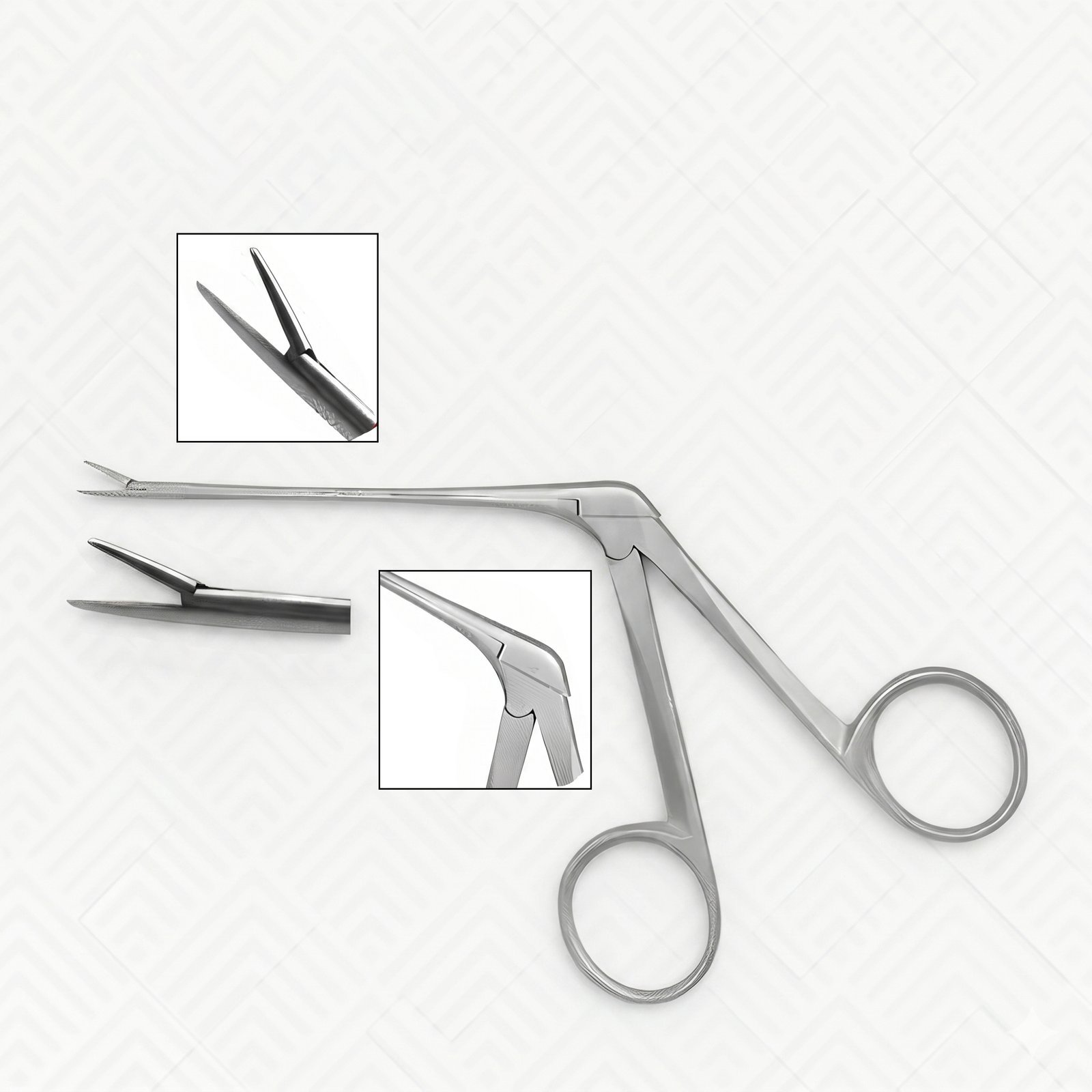 Hartmann-Wullstein Ear Polypus Forceps, Serrated