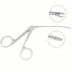 Micro Ear Oval Cup Forceps – Downwards