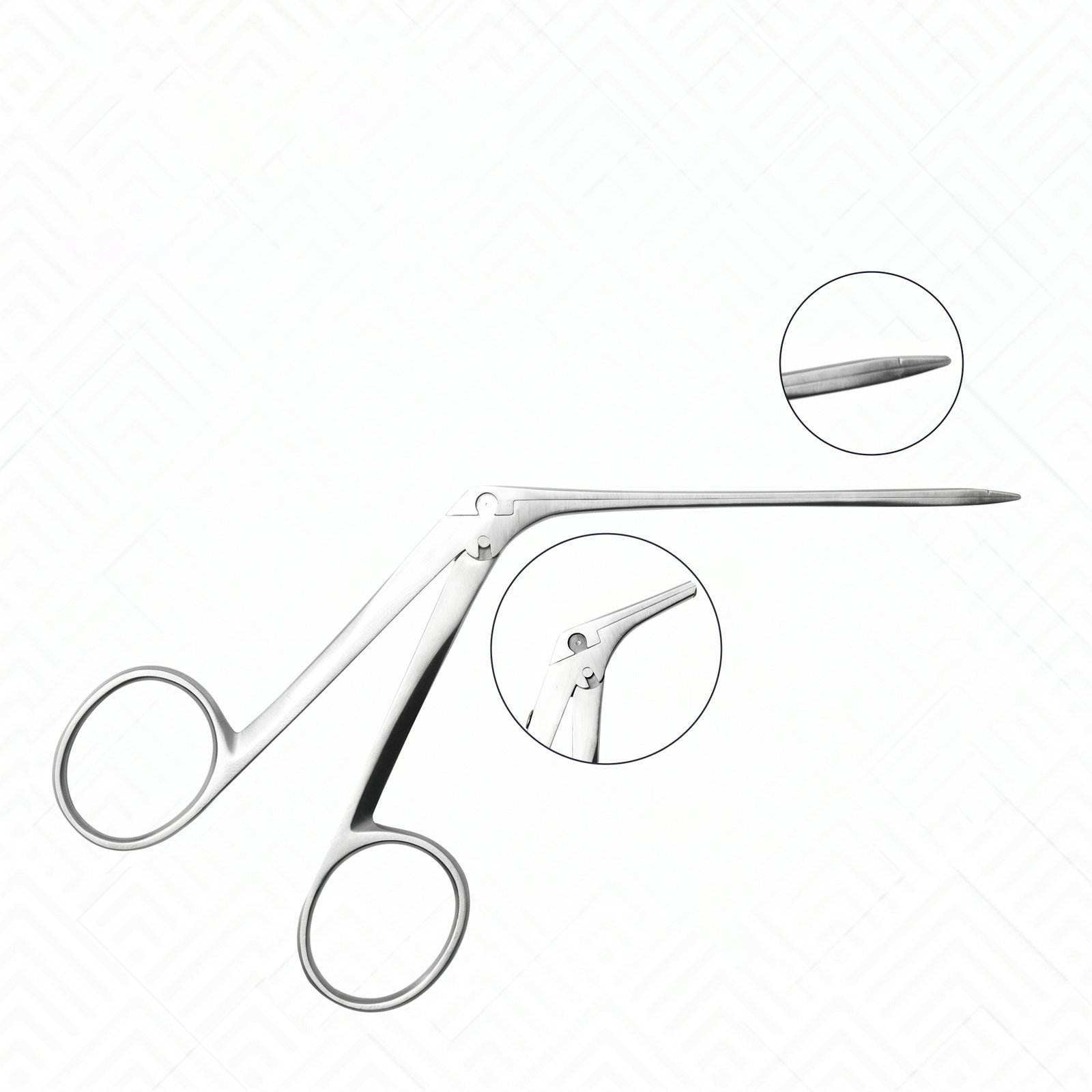 Hartmann Ear Alligator Forceps, Serrated Jaw