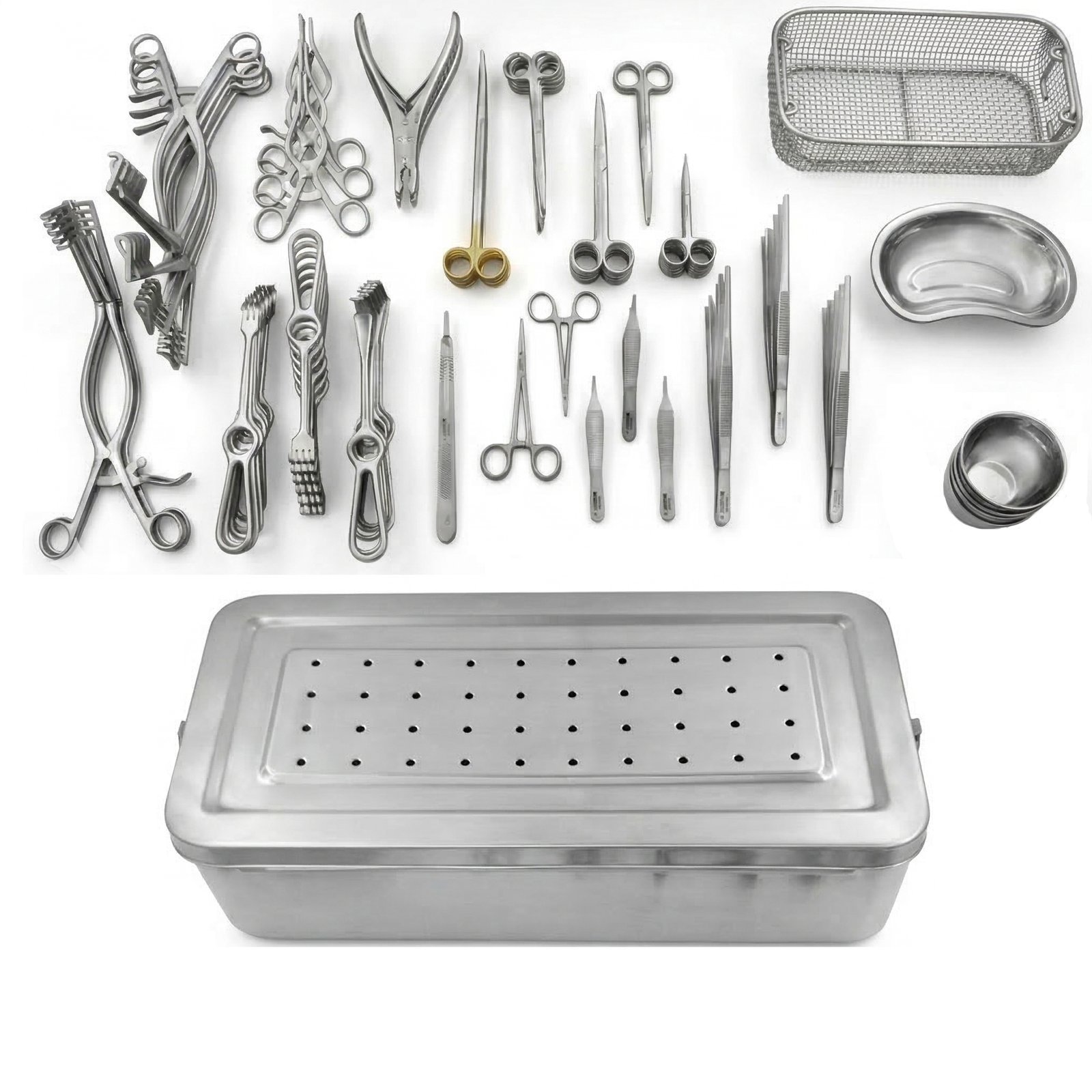 Complete Minor General Surgery Instruments Set