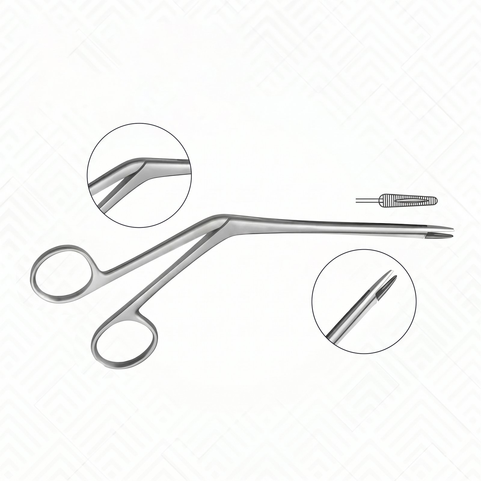 Littauer Ear Polypus Forceps