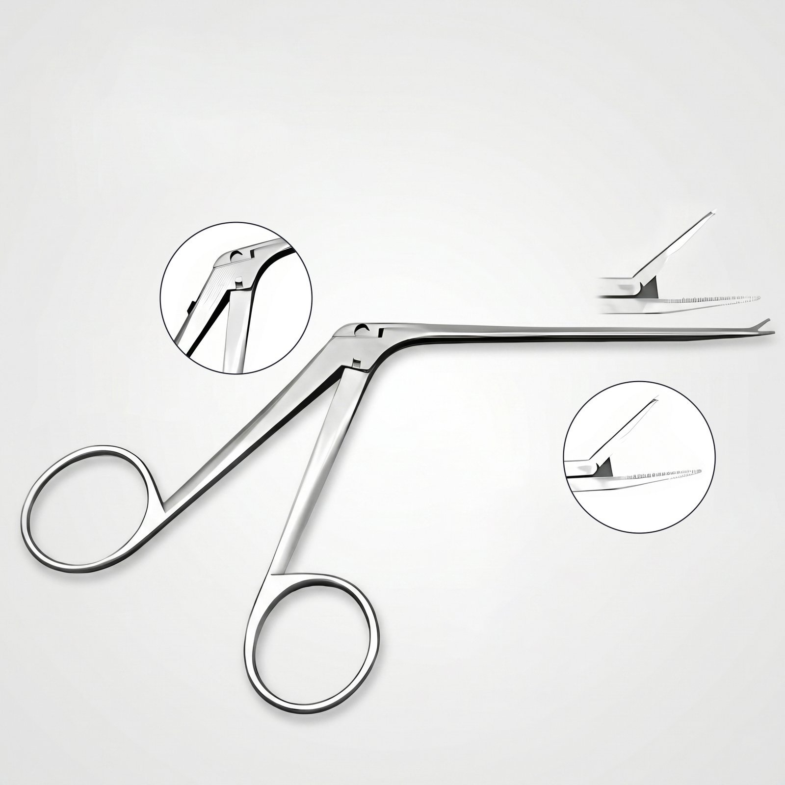 Micro Ear Forceps – Finely Serrated Jaws