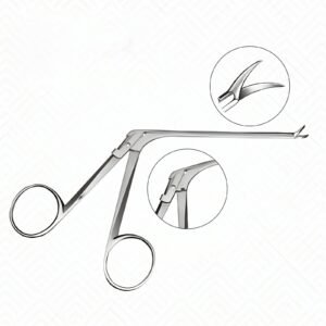 Shea Micro-Ear Scissors, 2.4 X 1.6 X 7.0mm, Curved Left