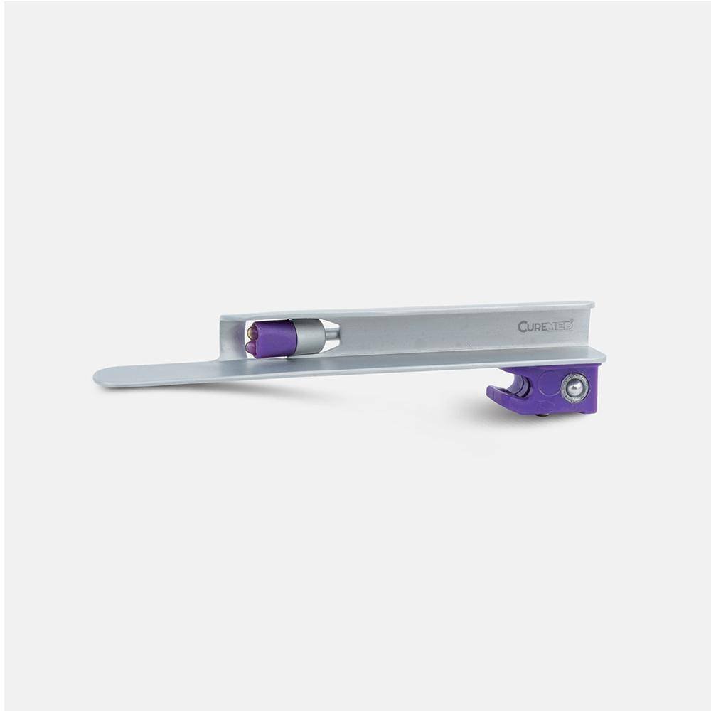 Single-Use Conventional-Fitting Miller Laryngoscope with Double LED