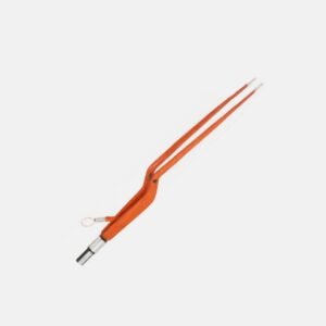 Iris Curved SilverGlide Non-Stick Forceps – 10.8 cm, 1 mm