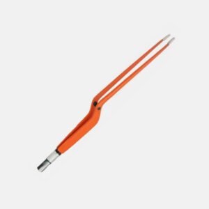 McPherson Curved SilverGlide Forceps – 9 cm, 0.5 mm