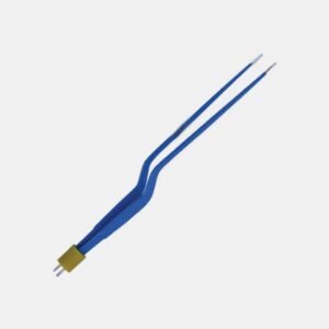 Jansen Bayonet Single-Use USA 2-Pin Forceps – 20 cm