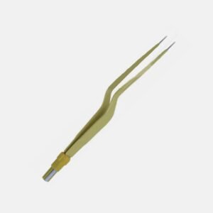Bayonet Single-Use USA 2-Pin Forceps – 18 cm