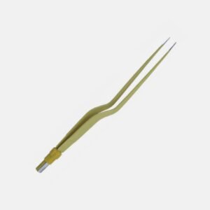 Bayonet Single-Use USA 2-Pin Forceps – 20 cm