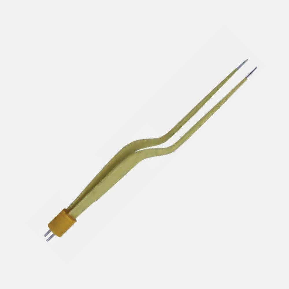 Jansen Bayonet Single-Use USA 2-Pin Forceps – 18 cm