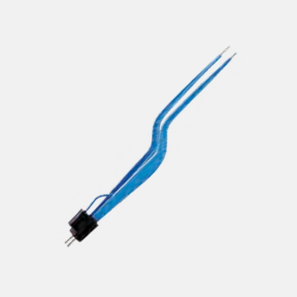Jansen Bayonet Irrigation USA 2 Pin Bipolar Forceps