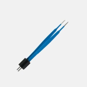 Iris Straight USA 2-Pin Bipolar Forceps – 10.8 cm, 0.5 mm