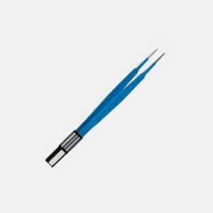 Iris Straight Bipolar Forceps – 10.2 cm, 0.5 mm Tip