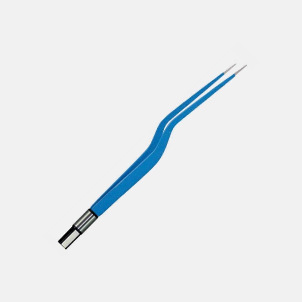 Bayonet European Bipolar Forceps, 16 cm – 1 mm Tip