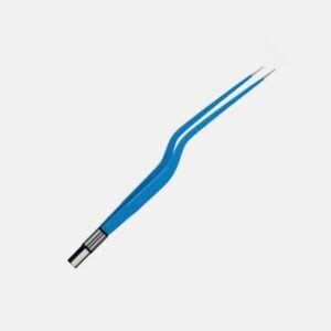 Bayonet European Bipolar Forceps – 18 cm, 1 mm Tip