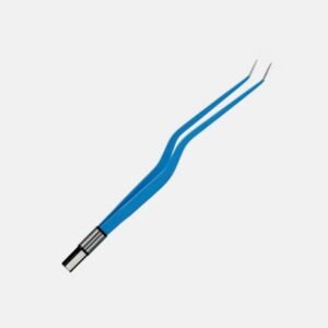 Bayonet Angled-Up Bipolar Forceps – 18 cm, 1 mm Tip