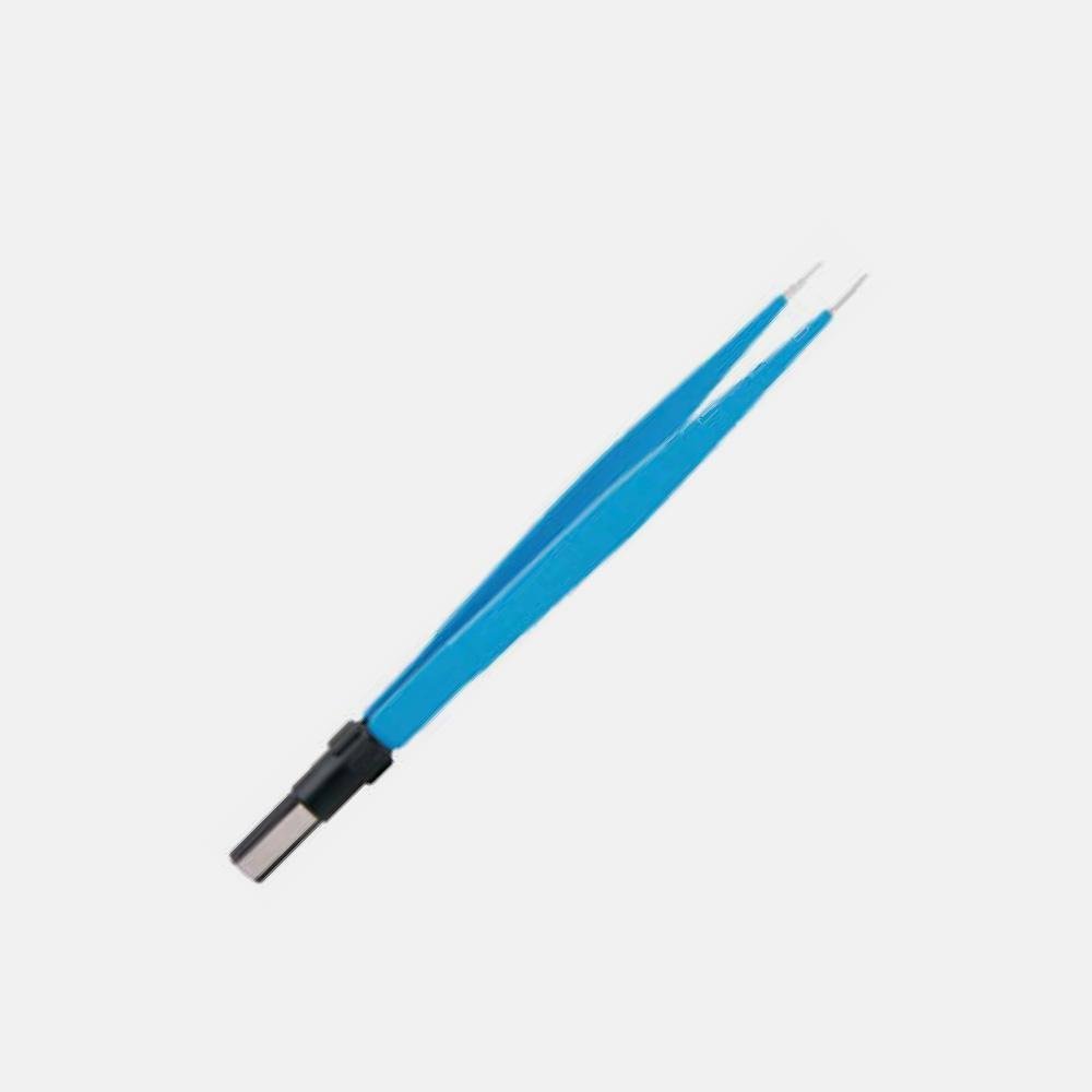 Straight Bipolar Forceps – 16 cm, 1 mm Tip