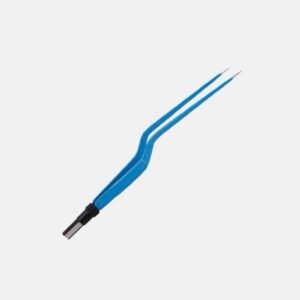 Bayonet European Bipolar Forceps – 22 cm, 1 mm Tip