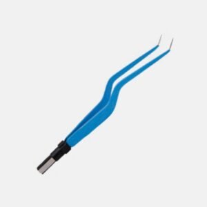 Bayonet Angled-Up Bipolar Forceps – 16 cm, 1 mm Tip