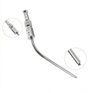 Frazier Ferguson Suction Tube – Angled, 14 Fr