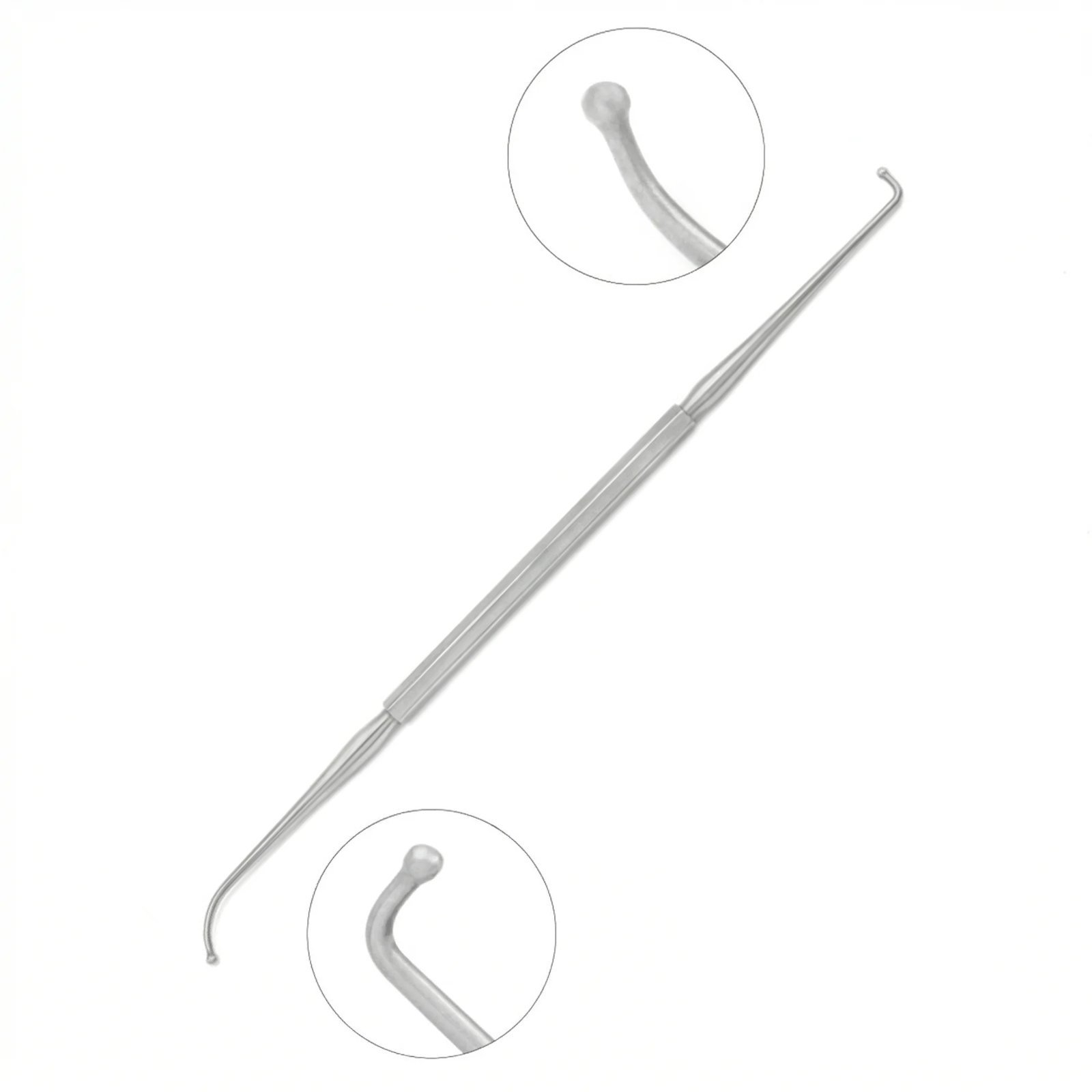 Antrum Ball Probe, 19 cm (1.2 & 2 mm)