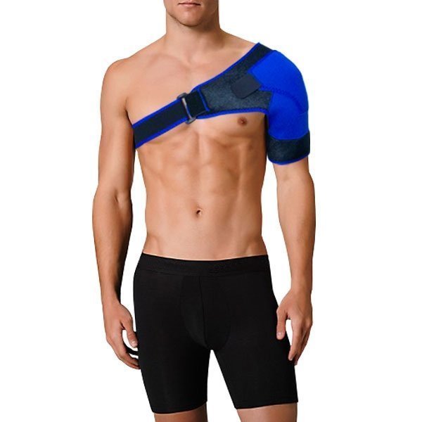 Quality Shoulder Support Strap Neoprene Pain Injury Arthritis Gym Sport - Image 4