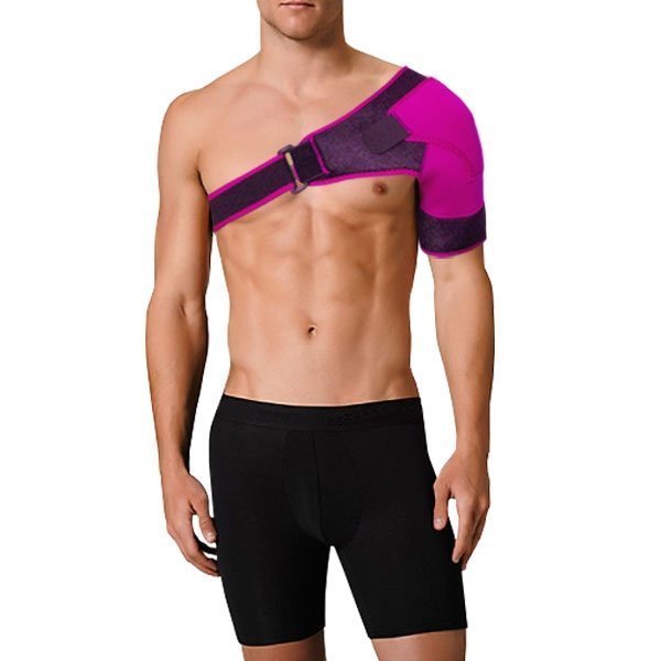 Quality Shoulder Support Strap Neoprene Pain Injury Arthritis Gym Sport - Image 3