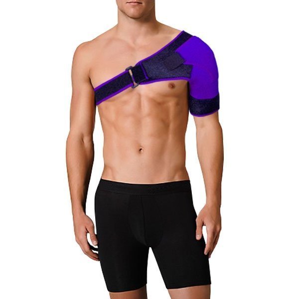 Quality Shoulder Support Strap Neoprene Pain Injury Arthritis Gym Sport - Image 2