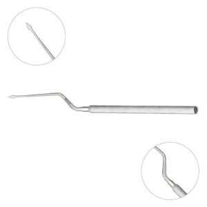 Buck Myringotomy Knife with a Bayonet Triangle Tip